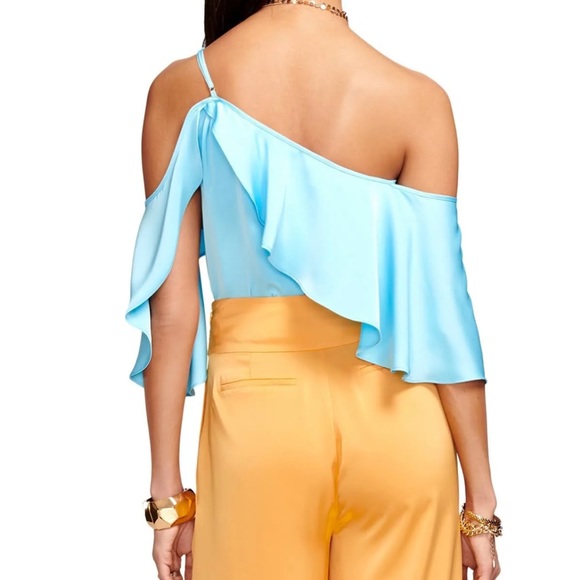 Ramy Brook Crop Drapey Top S - Picture 3 of 3